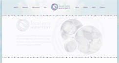 Desktop Screenshot of localcaremidwifery.com